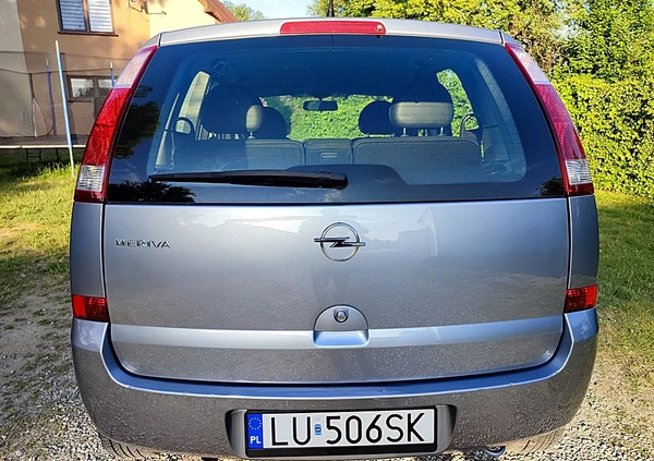 Opel Meriva cena 13900 przebieg: 97000, rok produkcji 2005 z Lubartów małe 497